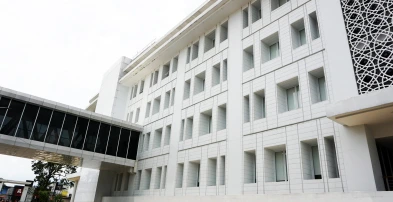 GRC Interlock Mahoni | Fasad